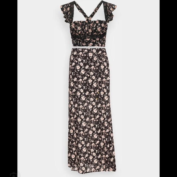 NWT FREE PEOPLE bijou set in black combo - Picture 2 of 13